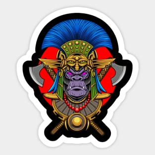 Aztec Warrior 1.1 Sticker